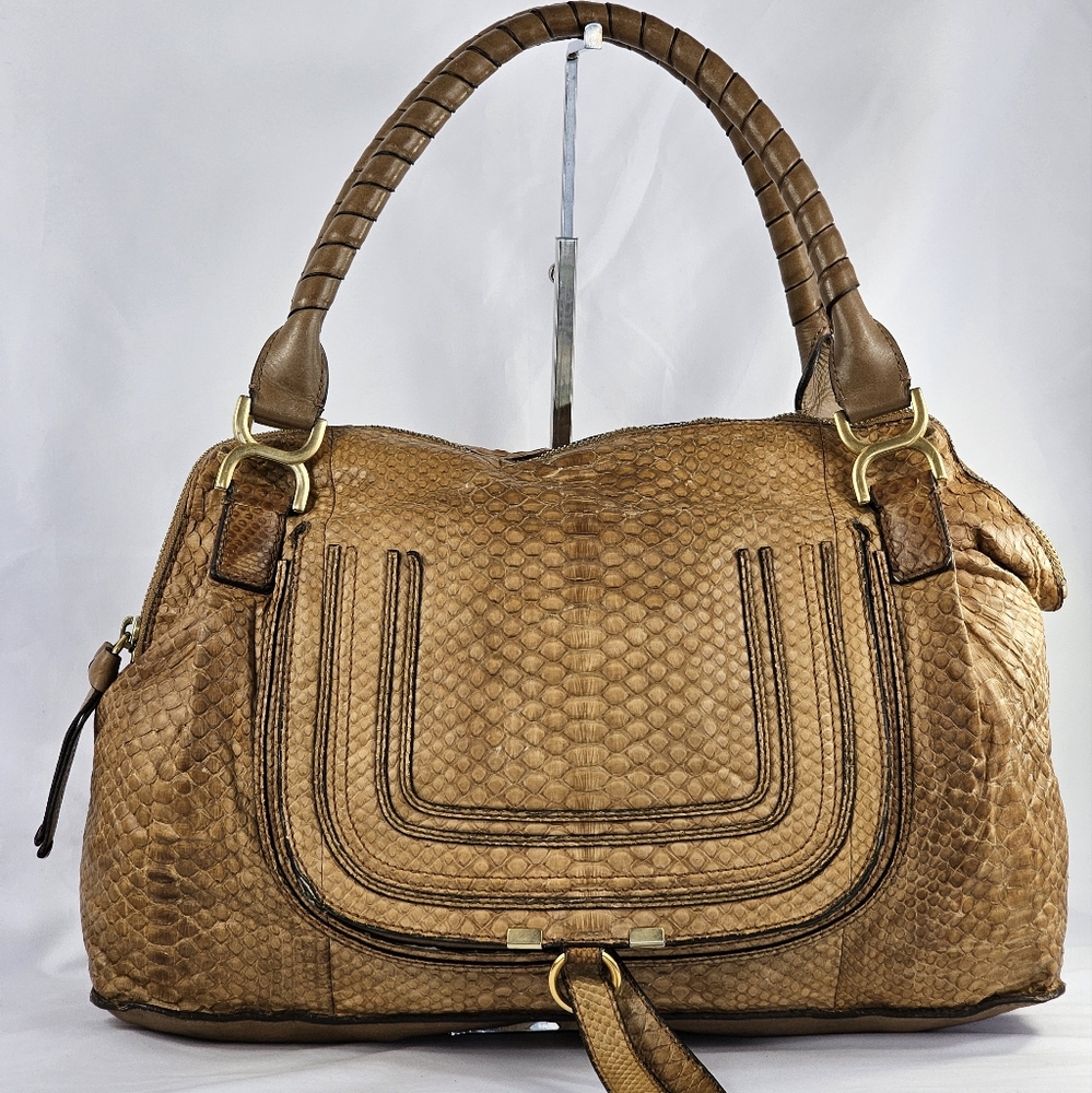 Chlo Python Marcie Bag - image 1